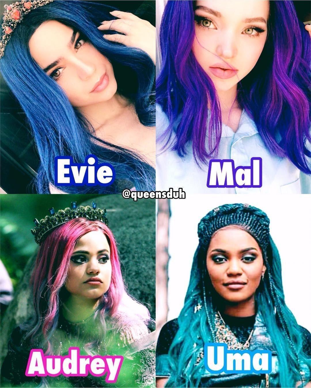New looks in descendents 3 my favorite is uma. Disney channel