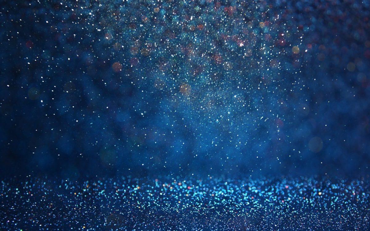 Rain fall at night light view abstract blue wallpaper