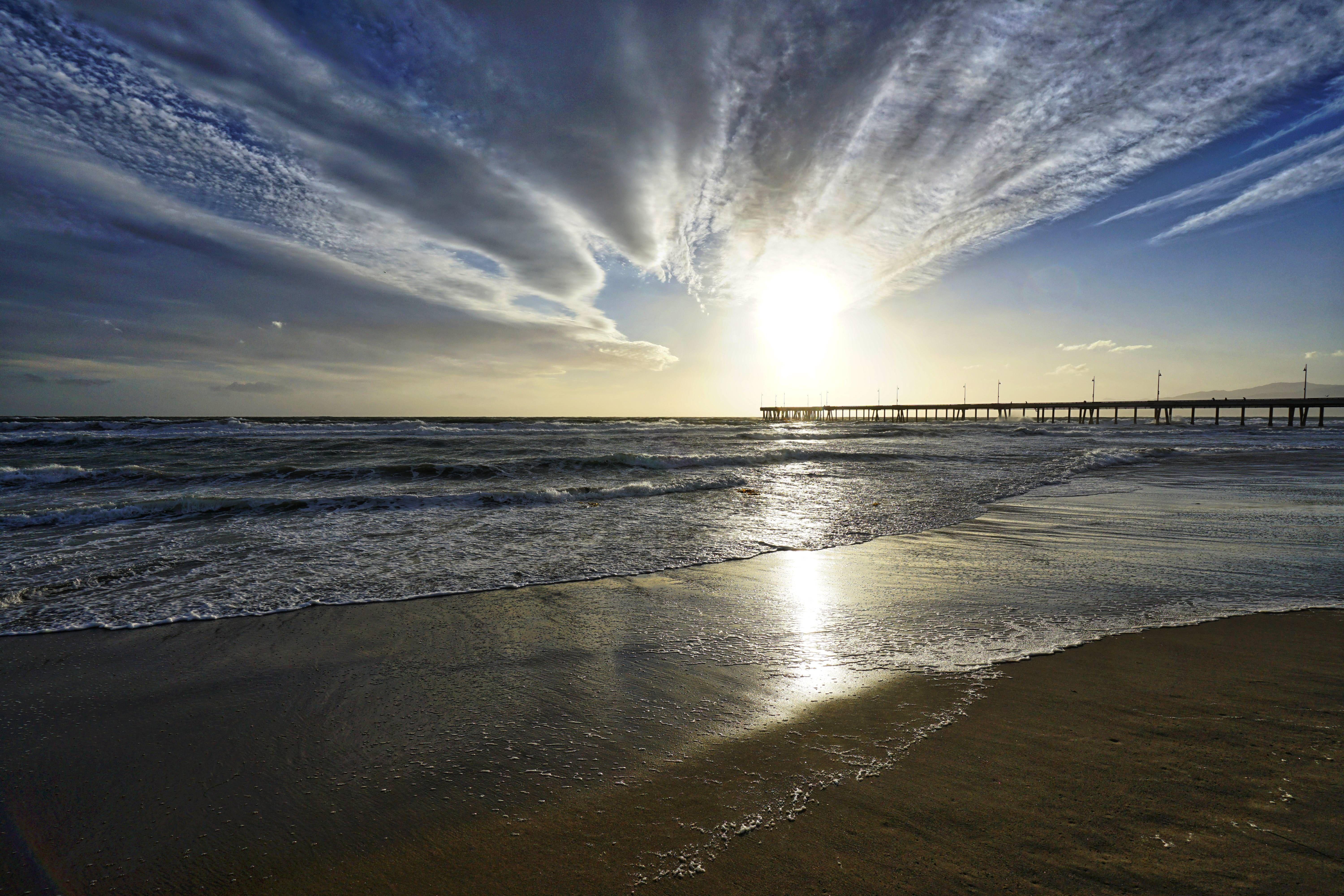 Sunset at Venice Beach CA March 28 2016 [6000 x 4000]. wallpaper