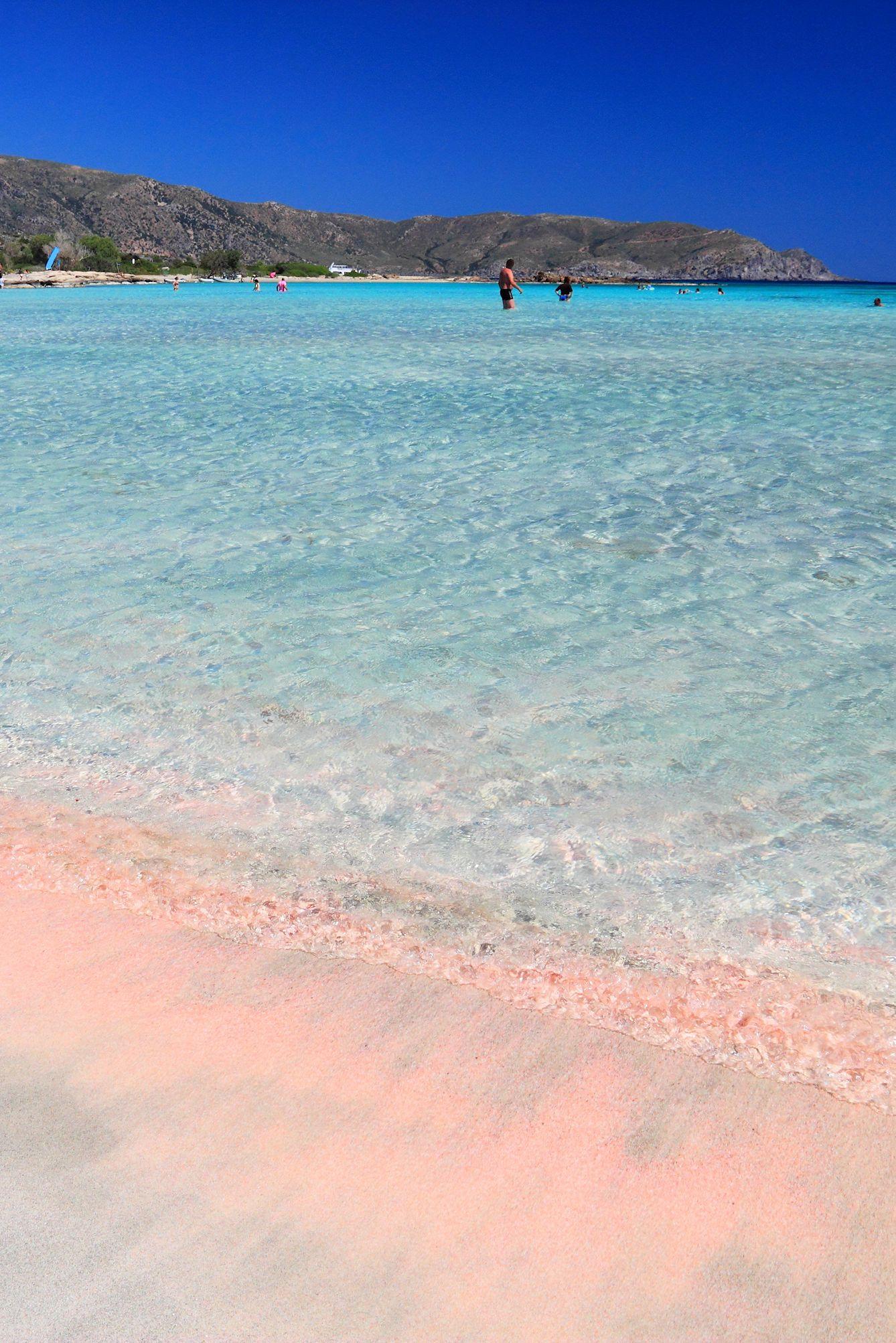 Explore the long paradise sandy beach of Elafonisi in Crete and dive