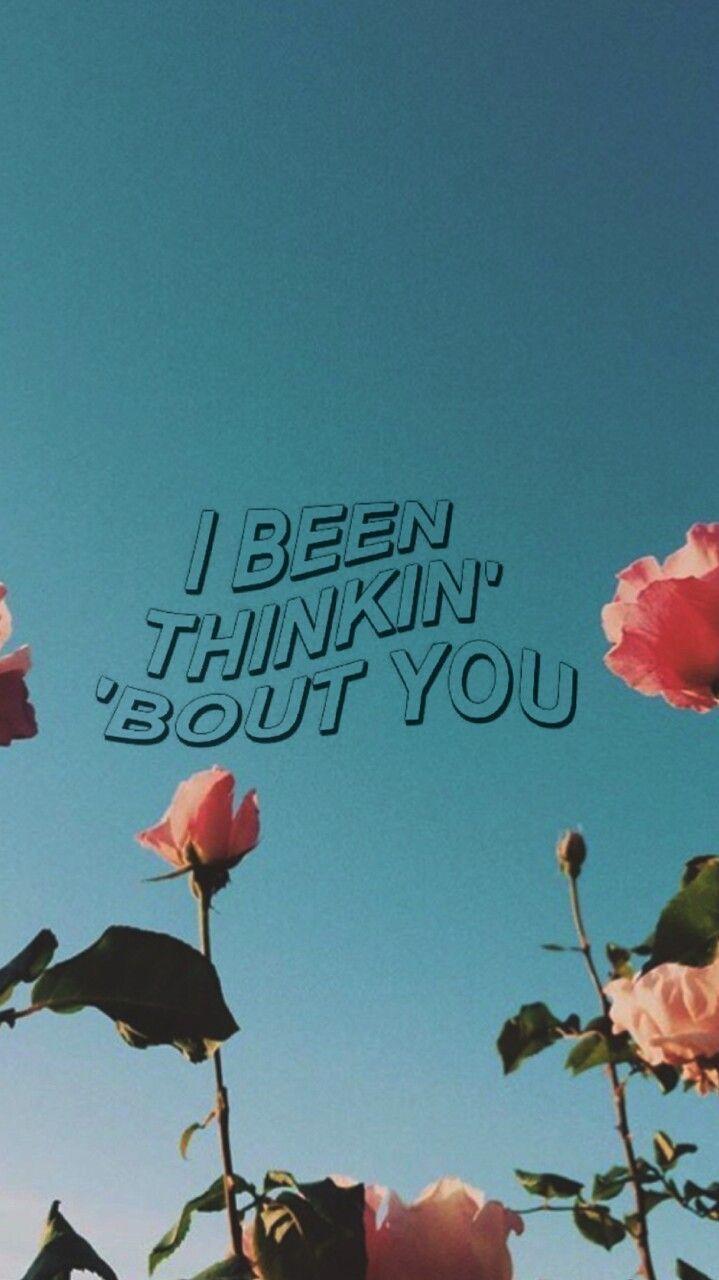 I Been Thinking' 'bout You Rose Wallpaper, Tumblr Wallpaper