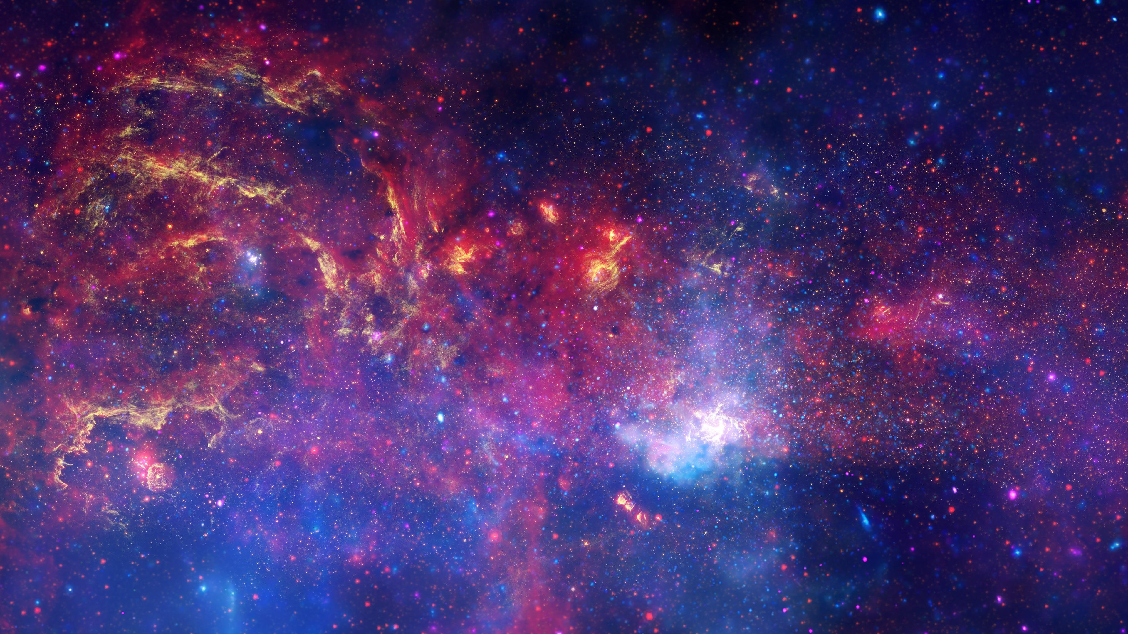 Galaxy Space Desktop Wallpaper 4K