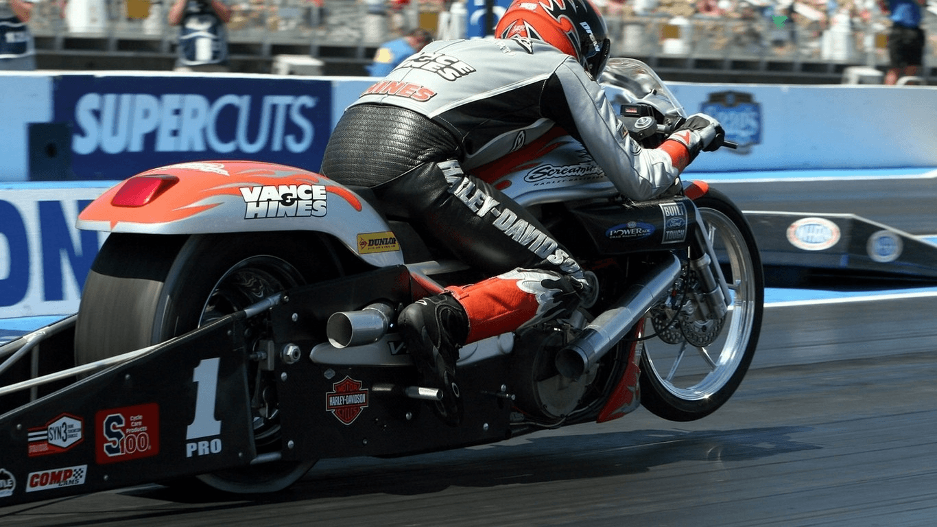 Vance & Hines Motorcycle Drag Racing
