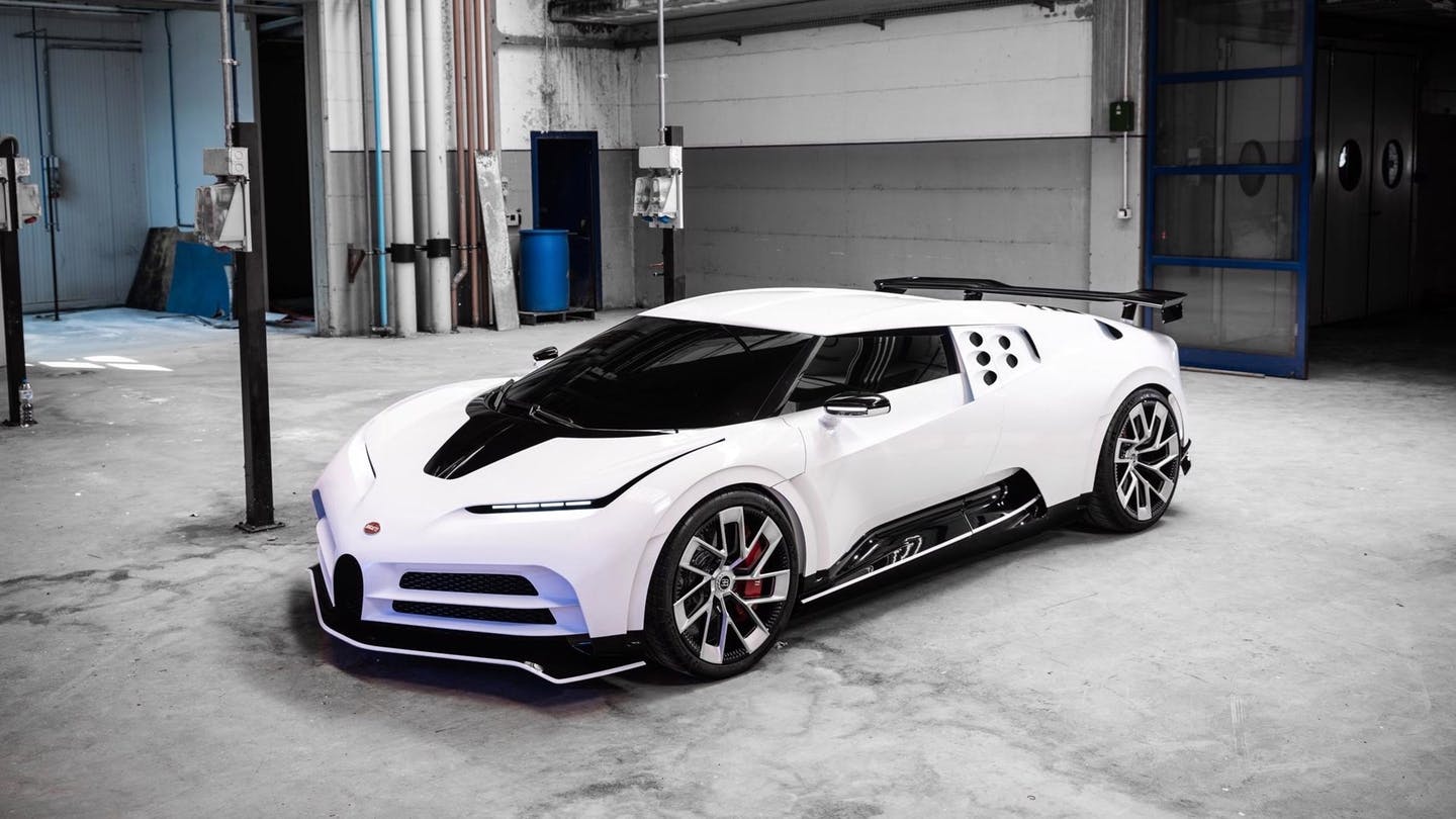 Revel In The $9 Million, 600 Horsepower Bugatti Centodieci