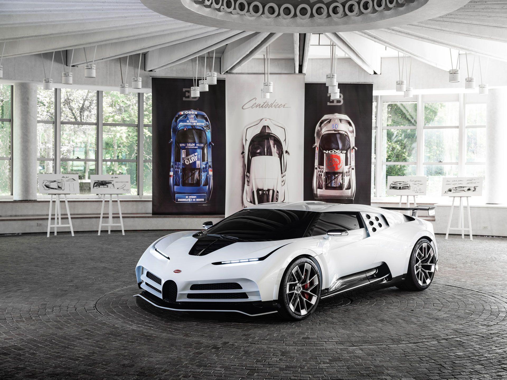 The New $8.8 Million Bugatti Centodieci Is a Retro '90s Hypercar Dream