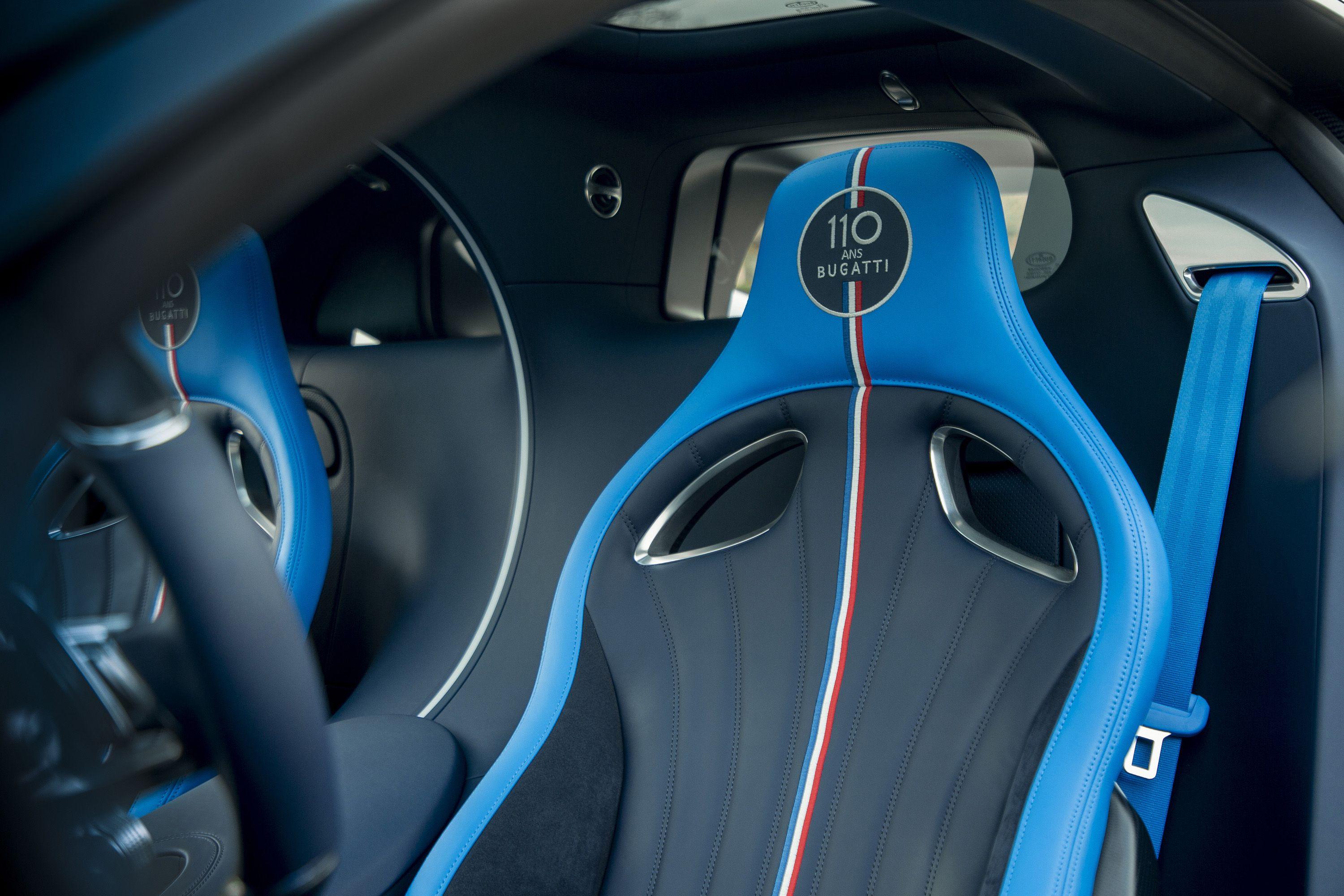 Bugatti Chiron Sport 110 ans Bugatti Interior Front Seats