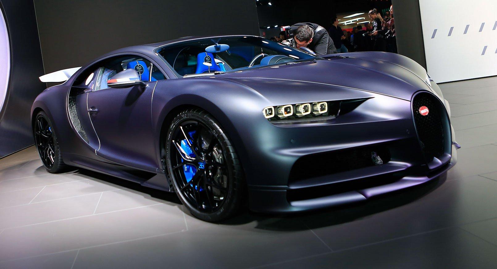 Bugatti Reveals New Chiron Sport '110 Ans' Edition For Its 110th