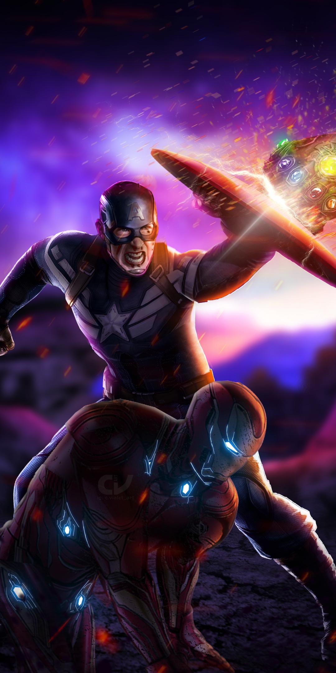 Avengers Endgame Captain America Wallpaper Soon Two