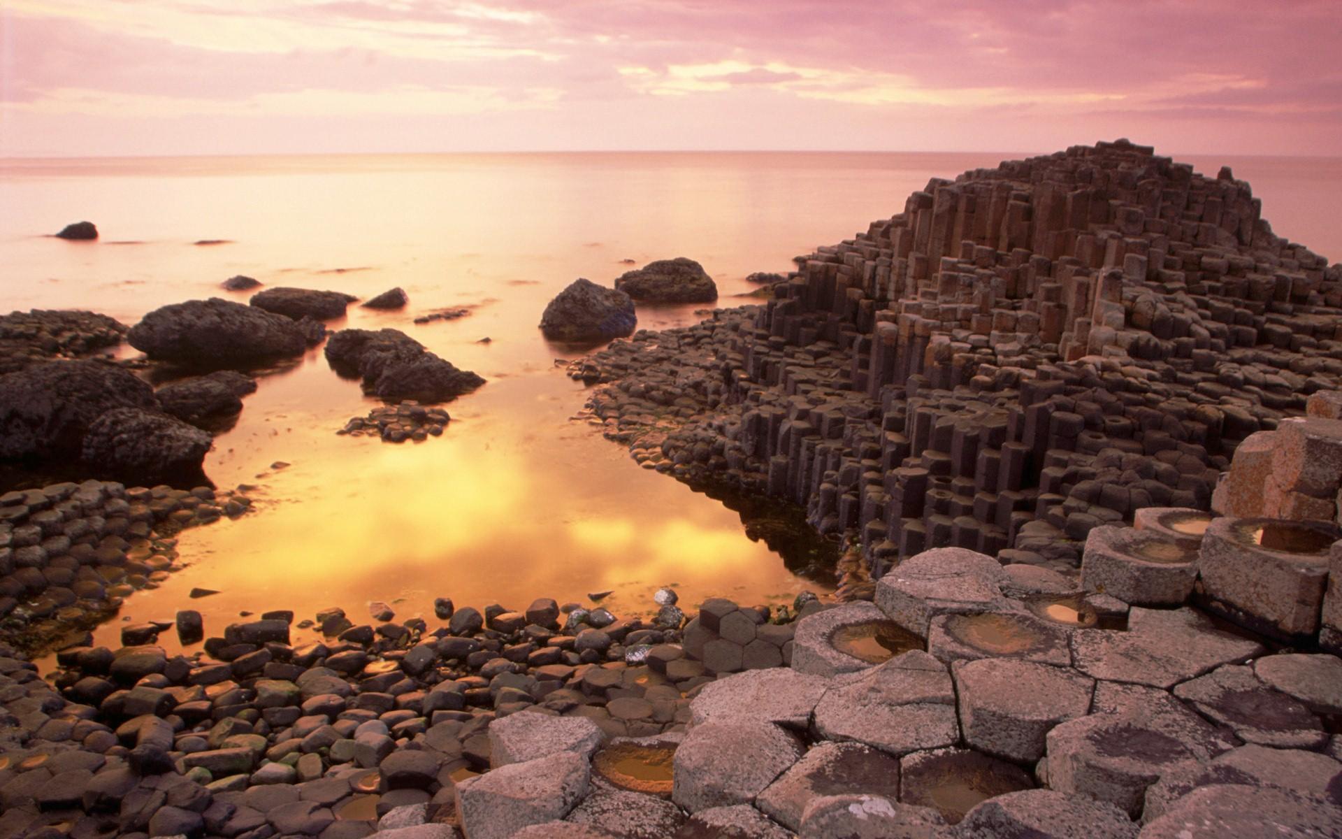 Beautiful Giants Causeway Nature Photo of Antrim Northern Ireland