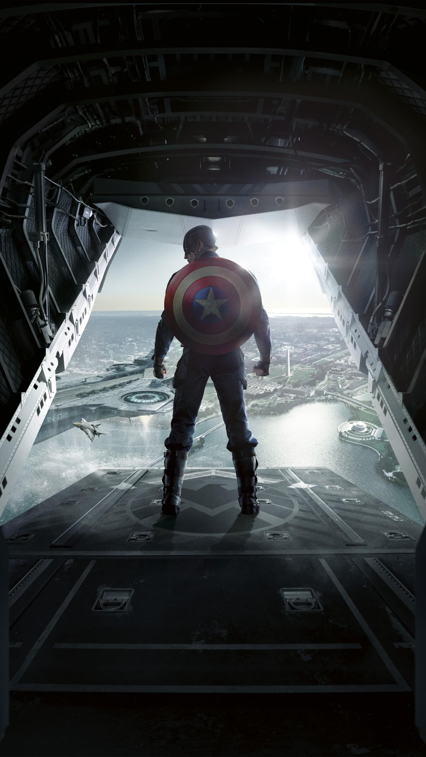 Wallpaper Captain America, The Winter Soldier, HD, 5K, Movies