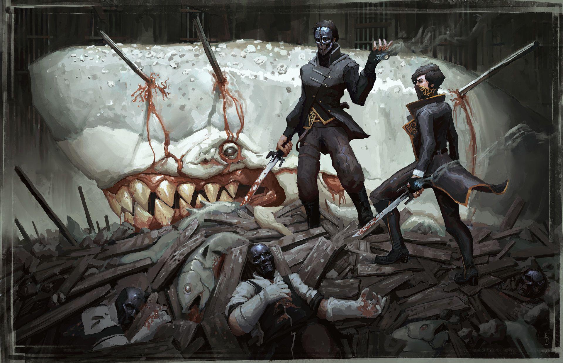 Video Game Dishonored 2 Wallpaper. Dishonored, Dishonored Vampire masquerade