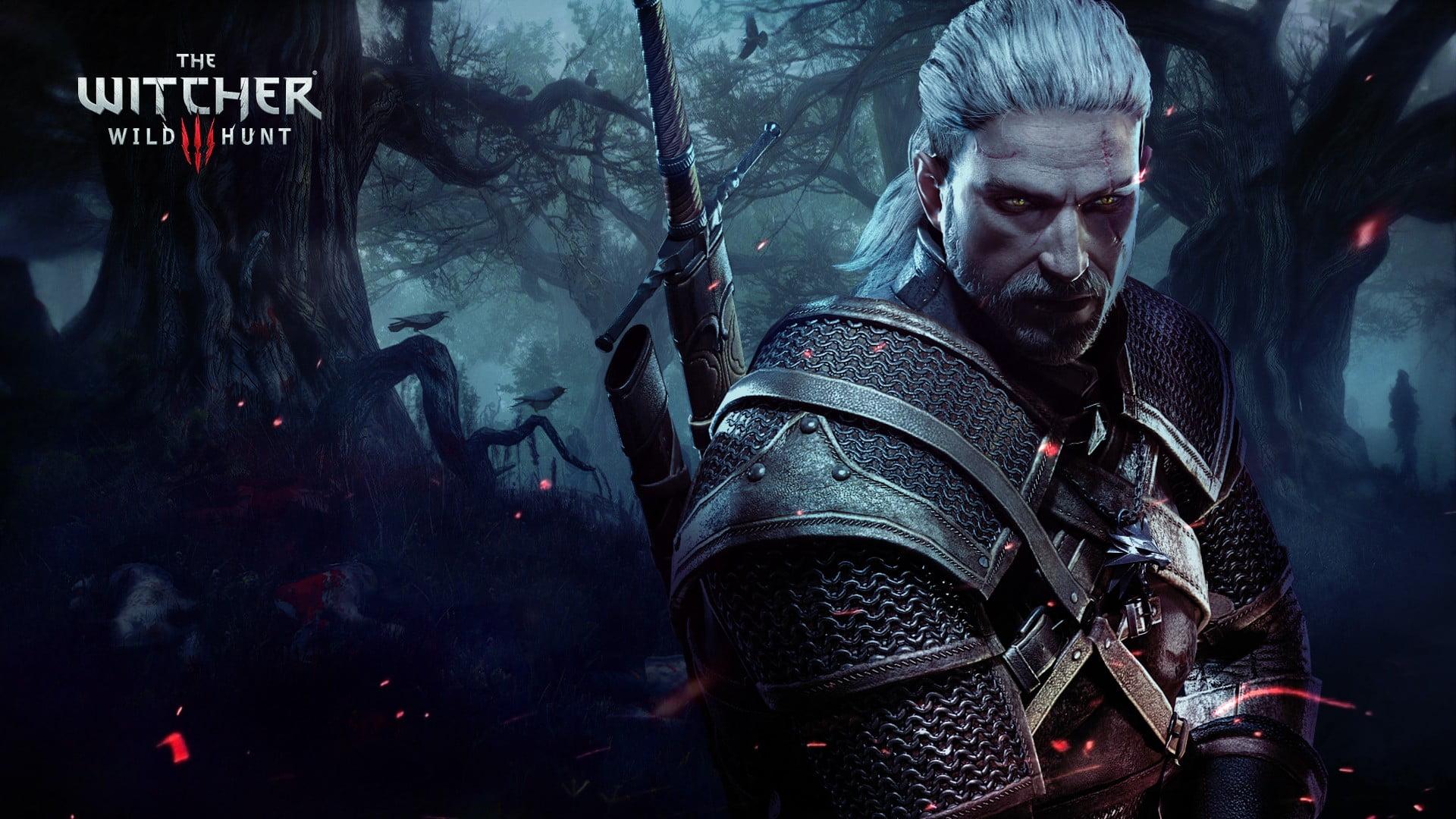 The Witcher Wild Hunt poster, The Witcher 3: Wild Hunt, video games