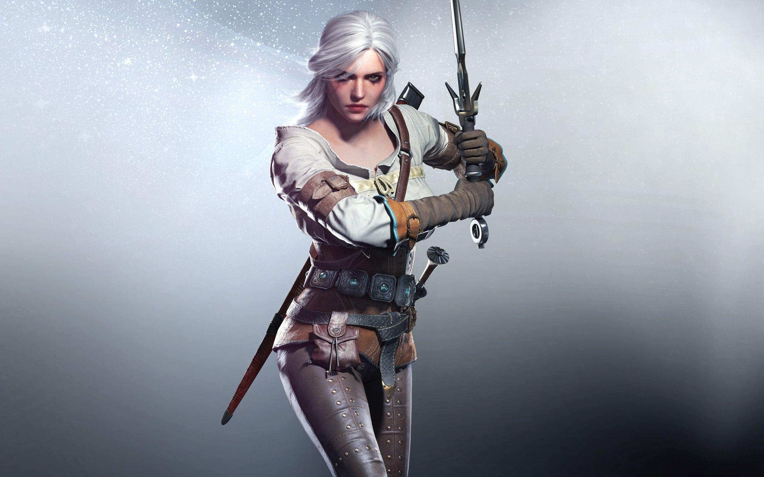 2560x1600, Ciri In The Witcher 3 Wild Hunt, Games, Wallpapers