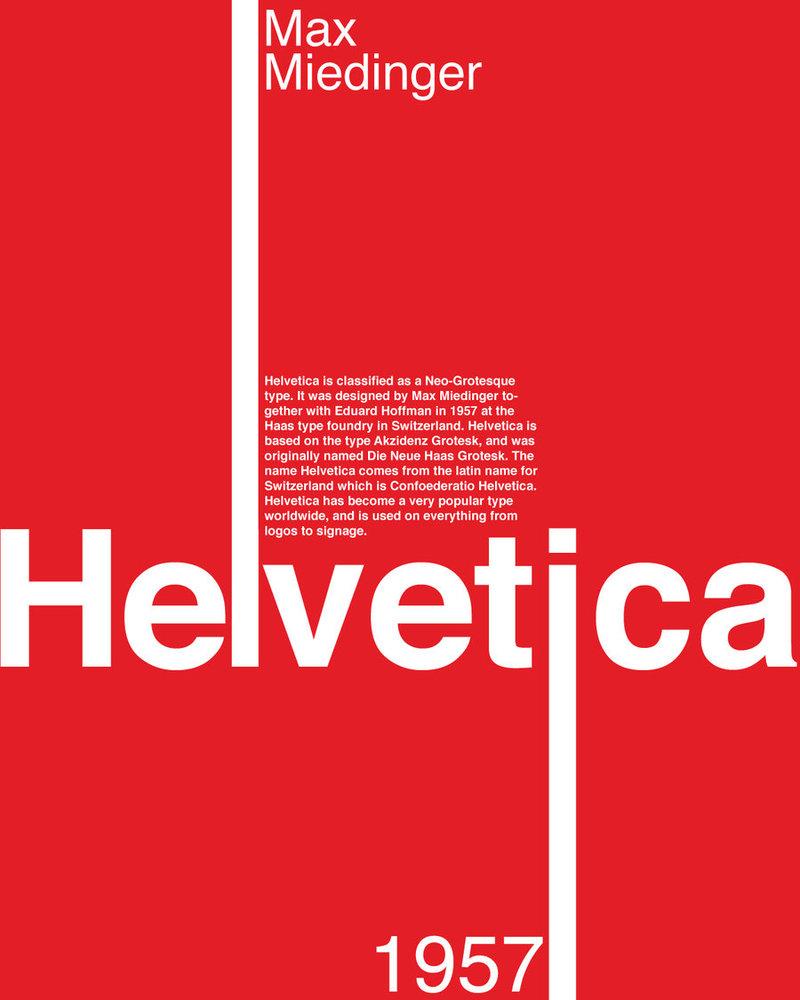Typography Poster Helvetic HD Wallpaper, Background Image