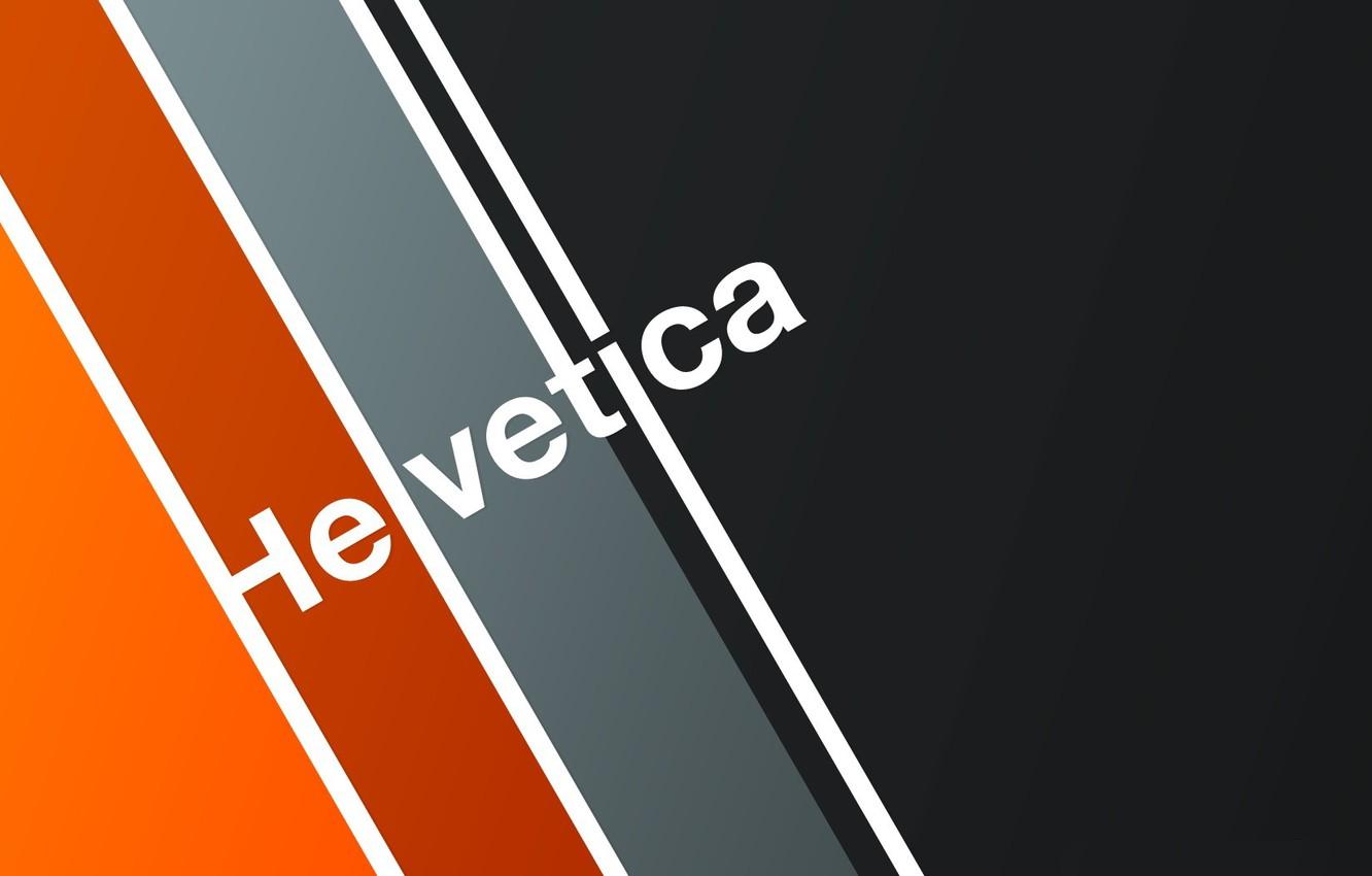 Wallpaper typography, font, Helvetica image for desktop, section