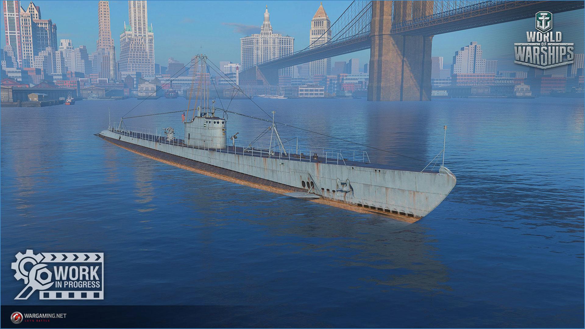 Submarines are sailing into World of Warships