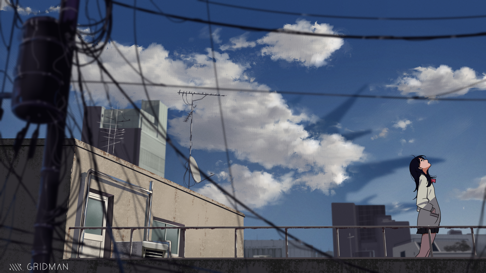 Takarada Rikka.Gridman Anime