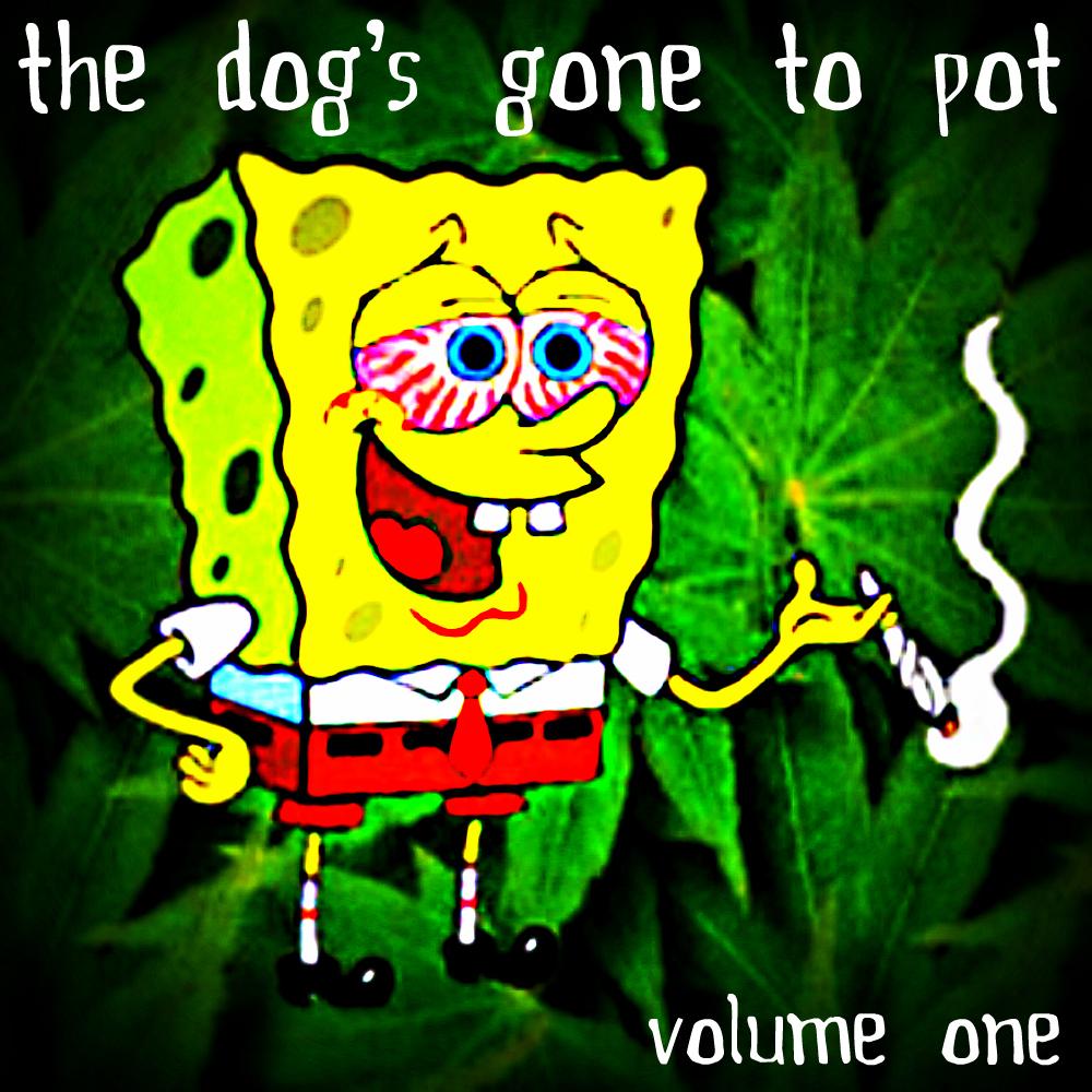 gangster spongebob smoking weed