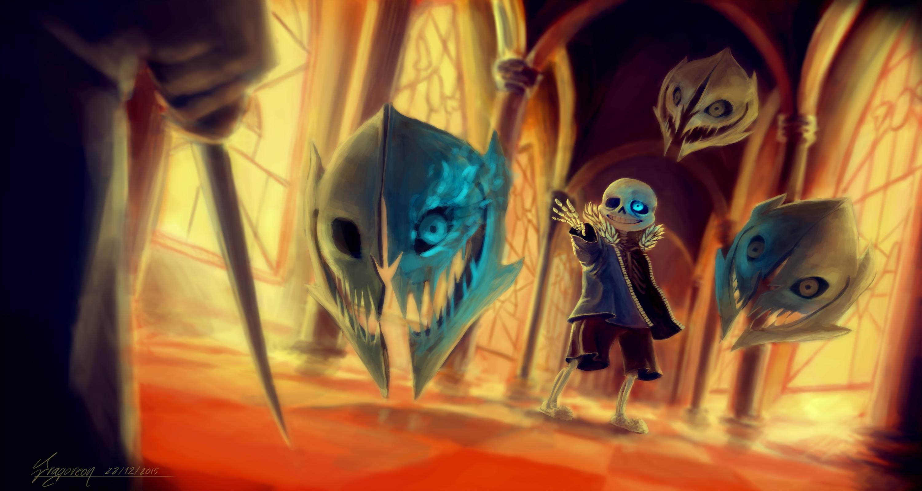 Sans Fight Wallpapers Wallpaper Cave