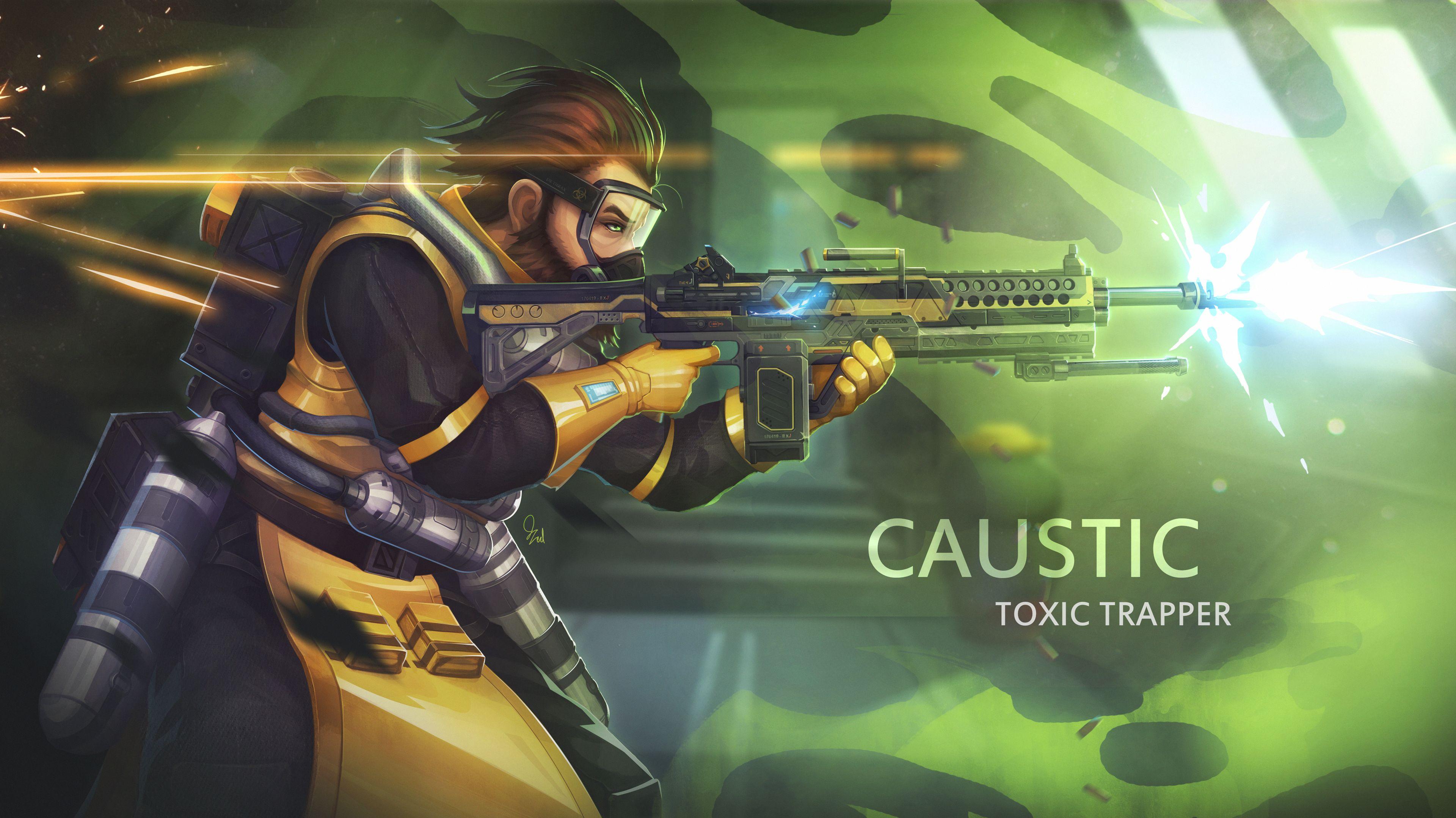Caustic 4K Backgrounds Apex FanArt by Qassamzed Wallpapers and.