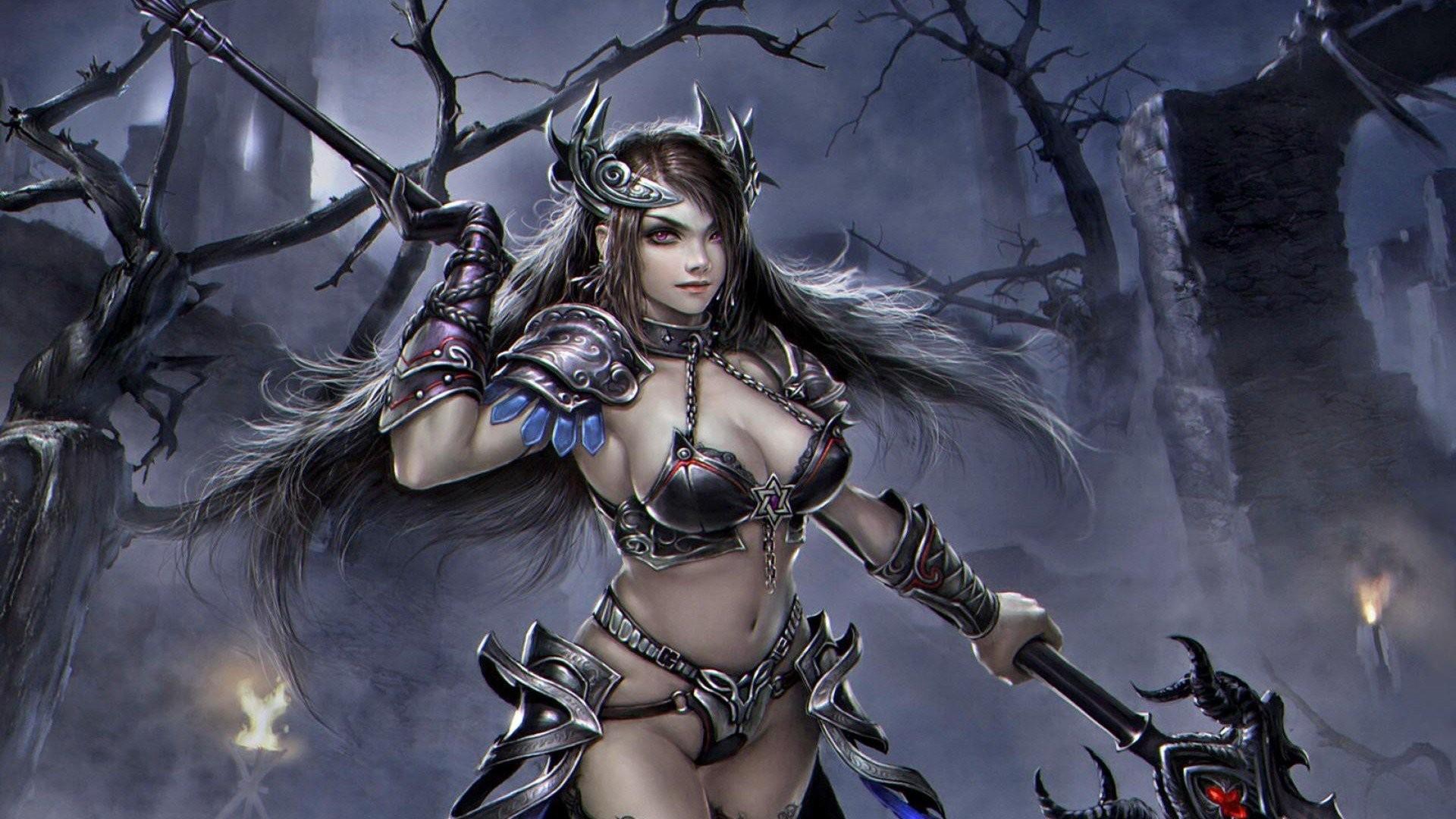 Female Warrior Wallpaper