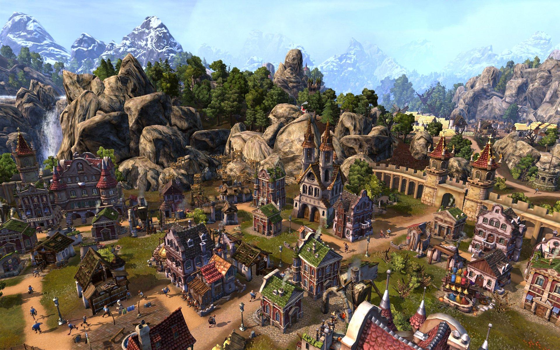 settlers, Online, City, Building, Strategy, Fantasy, Adventure, Rts