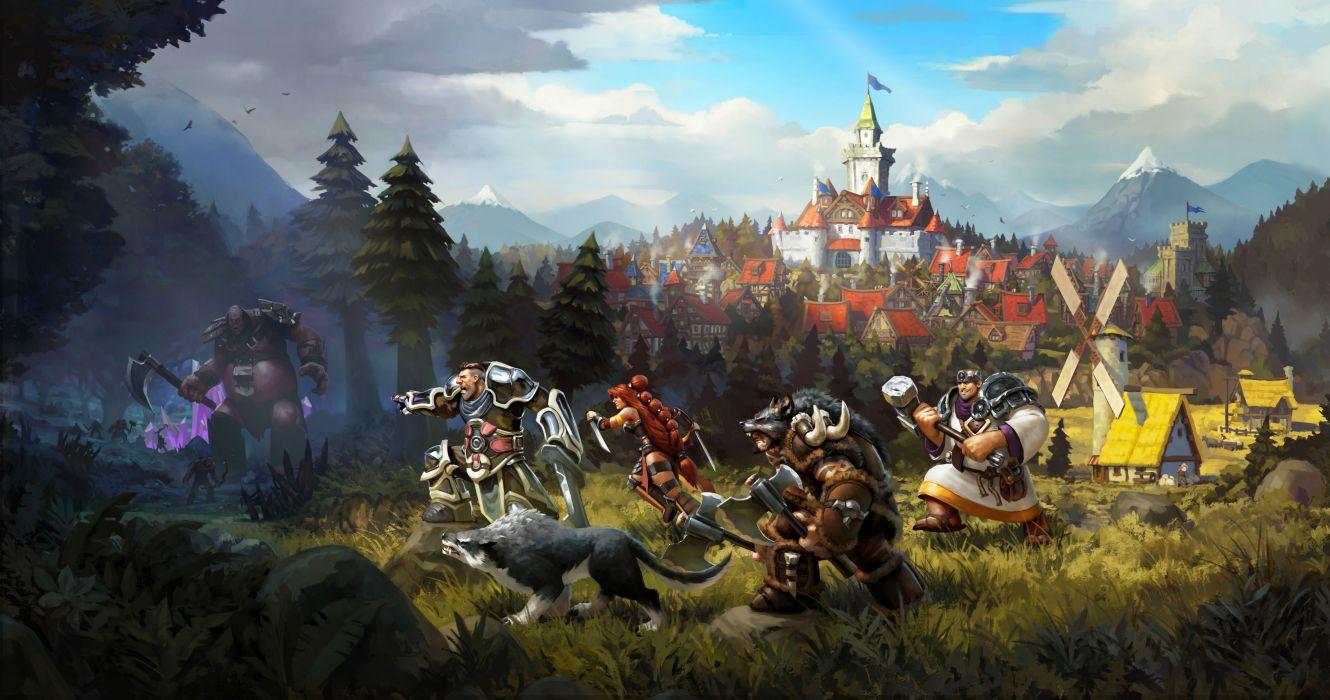 SETTLERS ONLINE city building strategy fantasy adventure rts mmo