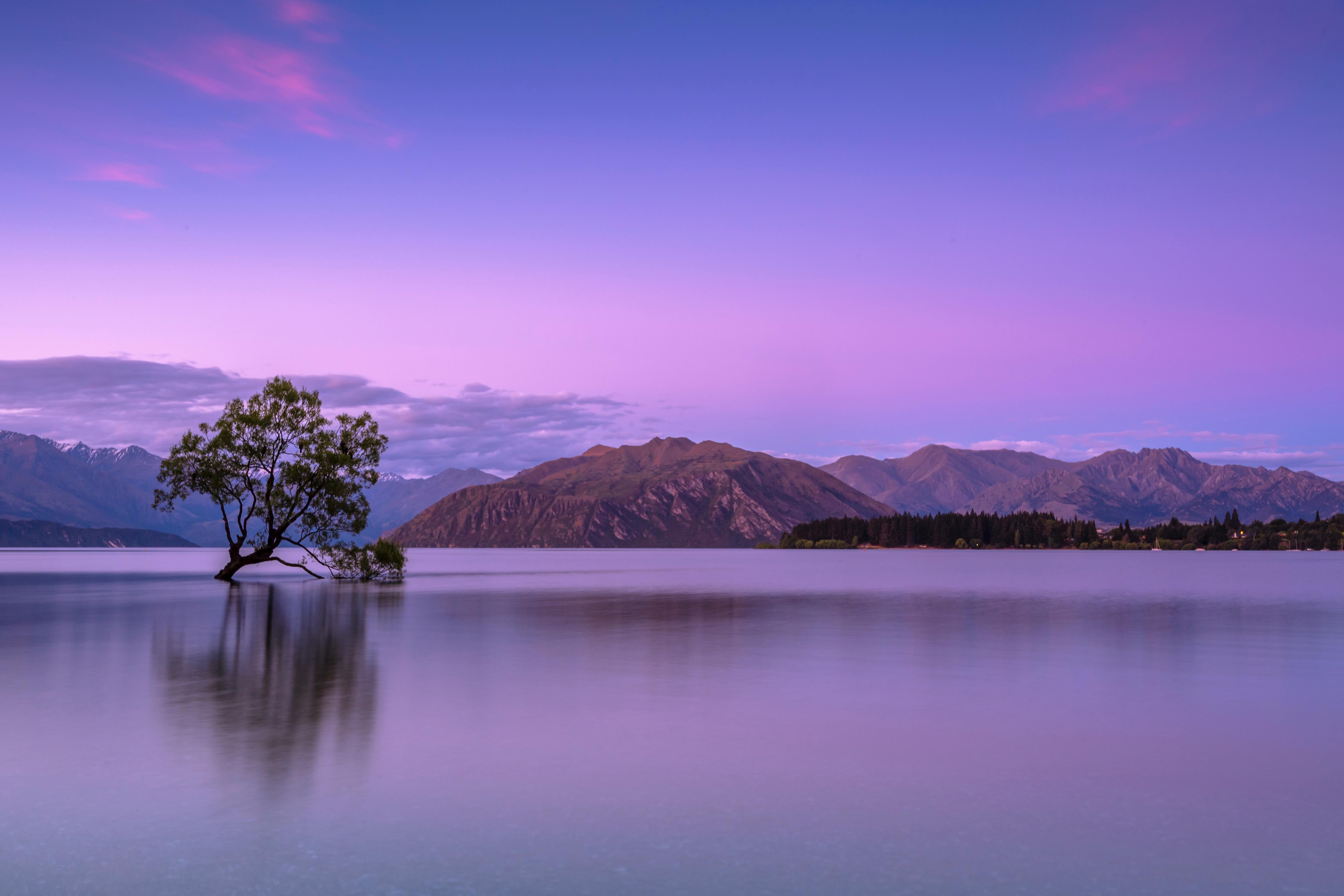 Purple Sky Mountains 5k, HD Nature, 4k Wallpaper, Image