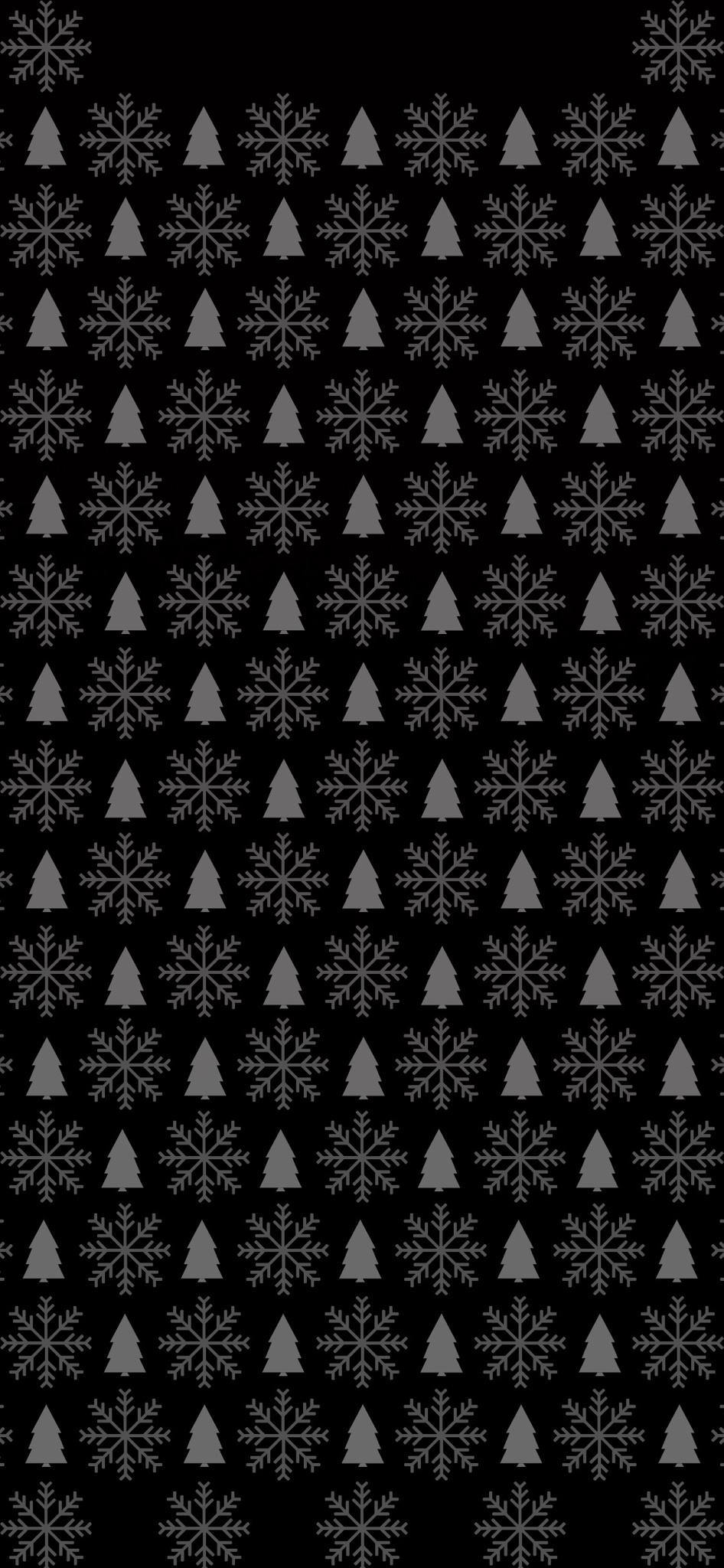 iPhone X Christmas Vibe Flat Wallpaper