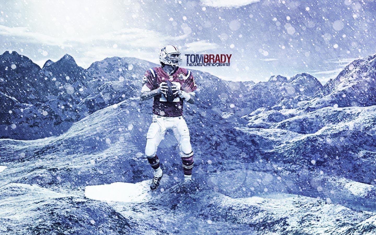 Tom Brady New England Patriots Widescreen Wallpaper England