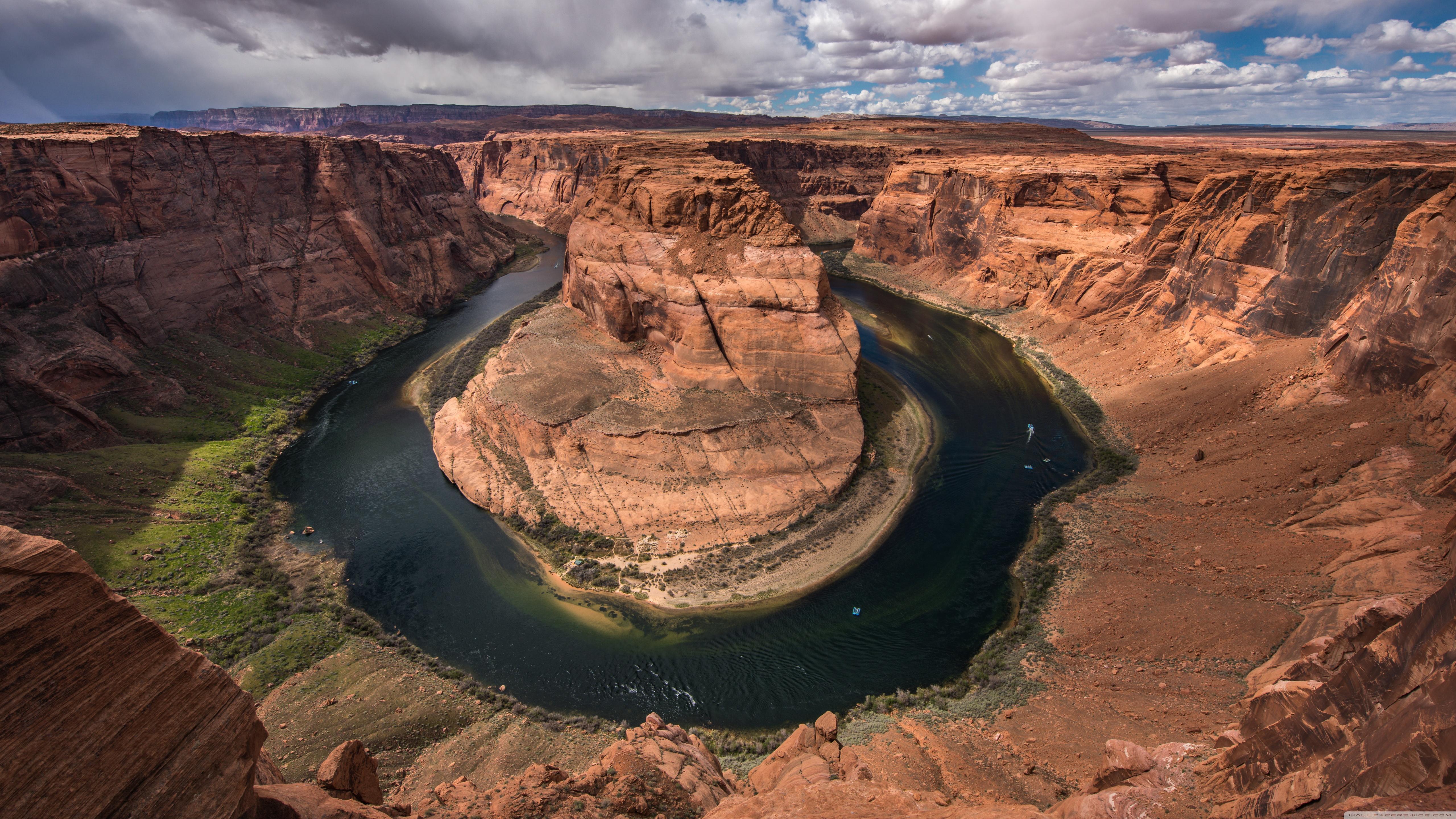 Horseshoe Bend Scenic Overlook, Arizona ❤ 4K HD Desktop Wallpaper