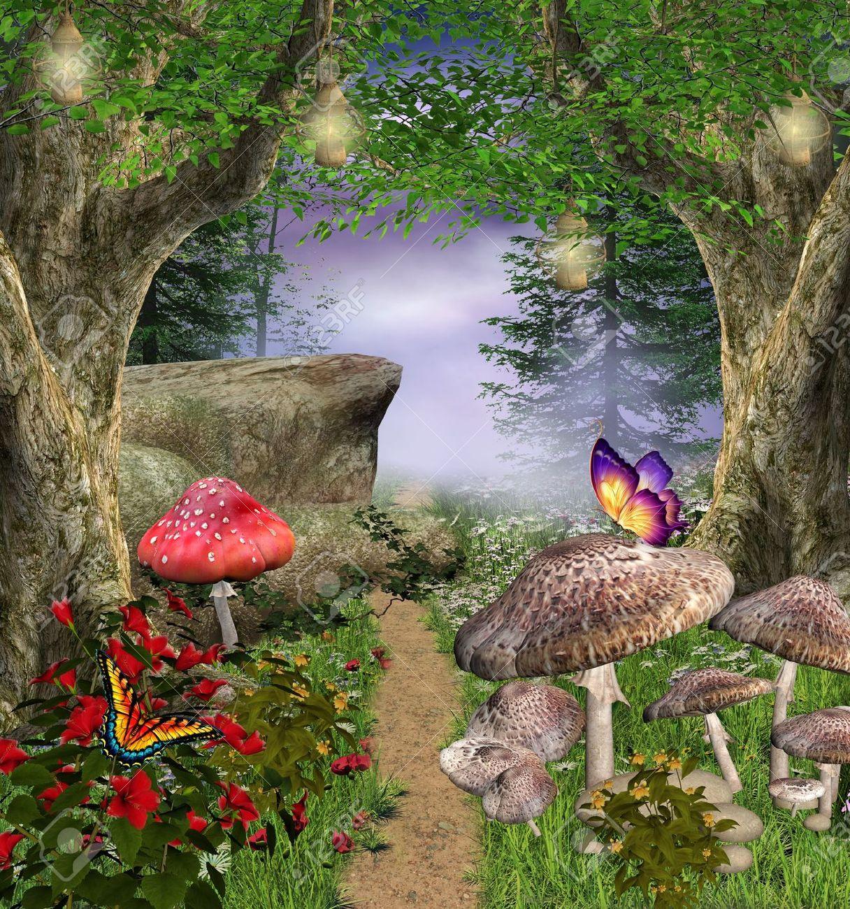 Free Enchanted Forest Clipart, Download Free Clip Art, Free Clip
