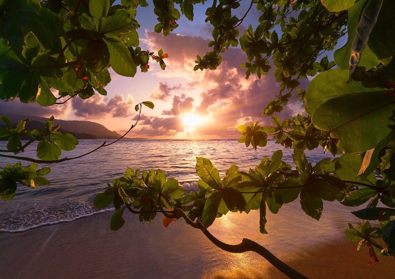 Kauai Sunset Wallpaper