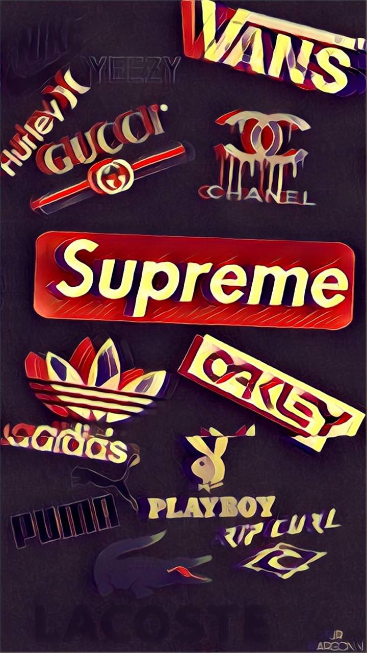 Supreme nad Gucci Wallpaper