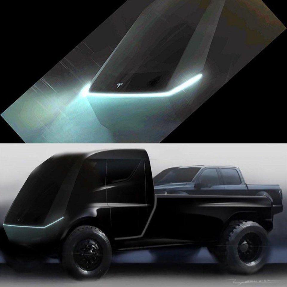 Tesla Pickup truck's latest teaser image sparks a new era of fan
