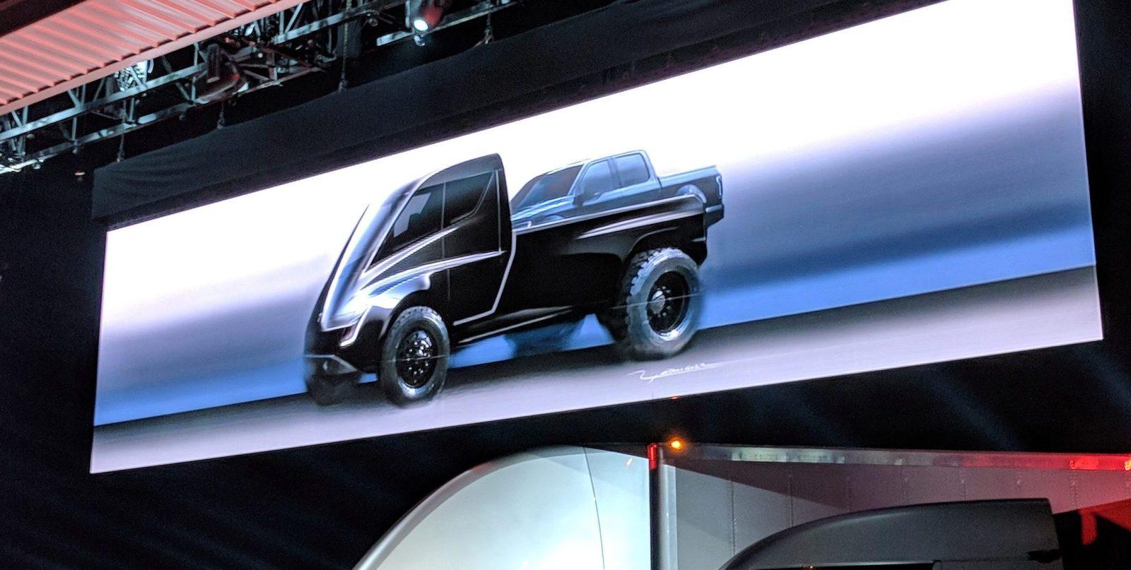 Tesla Pickup Truck Has A 'really Futuristic Like Cyberpunk Blade