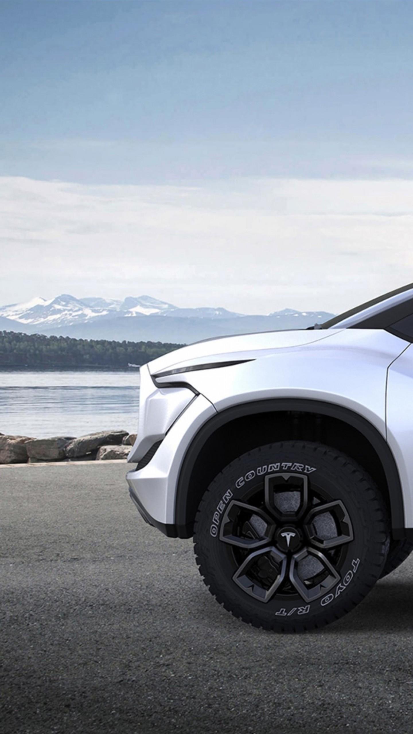 Wallpaper Tesla Pickup Model P, SUV, electric cars, 4K, Cars & Bikes