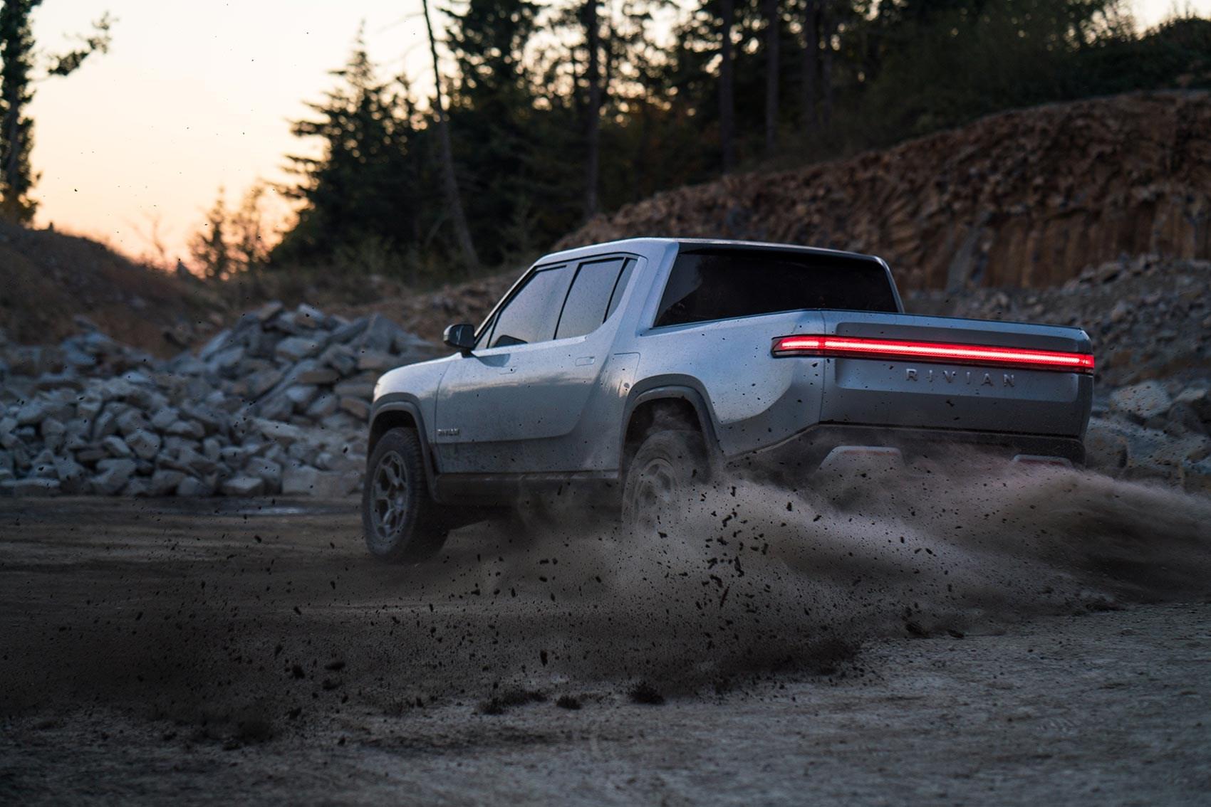 Rivian R1T: All Electric Pickup Does A Tesla For Trucks