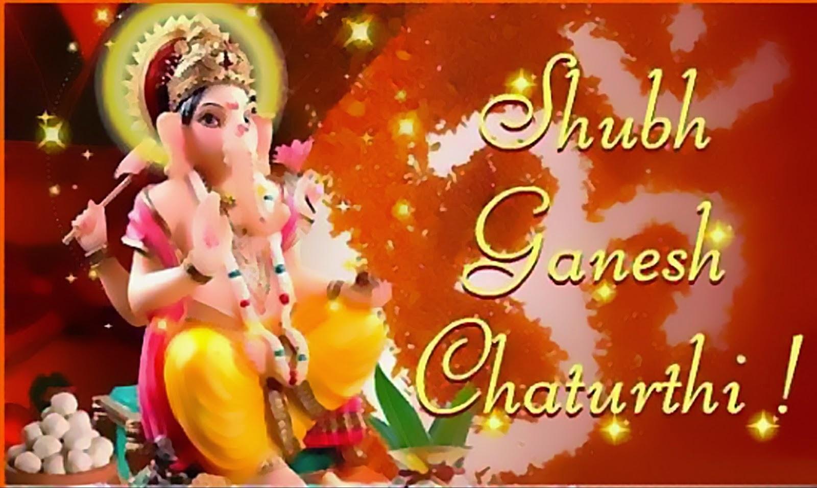 Shubh! Lord Ganesh Chaturthi 2019 HD Wallpaper Greetings Photo