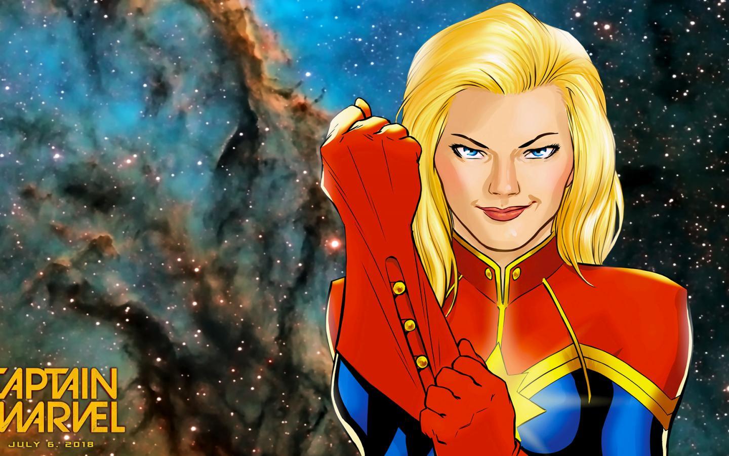 Captain Marvel Background « Firefox Wallpaper « Free Download