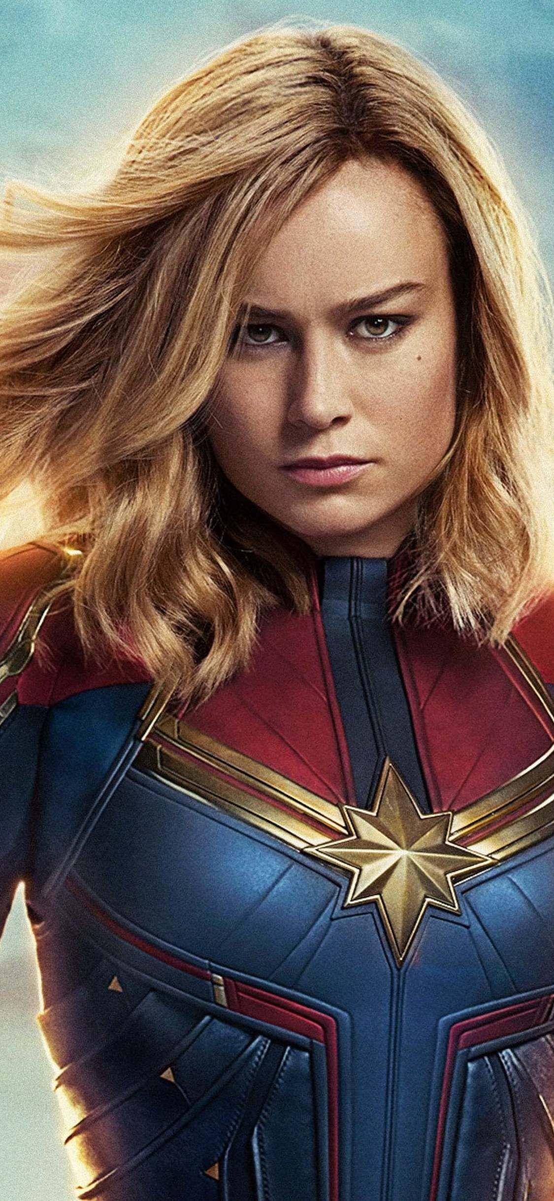 Captain Marvel Movie 4k 2019 iPhone XS, iPhone iPhone X