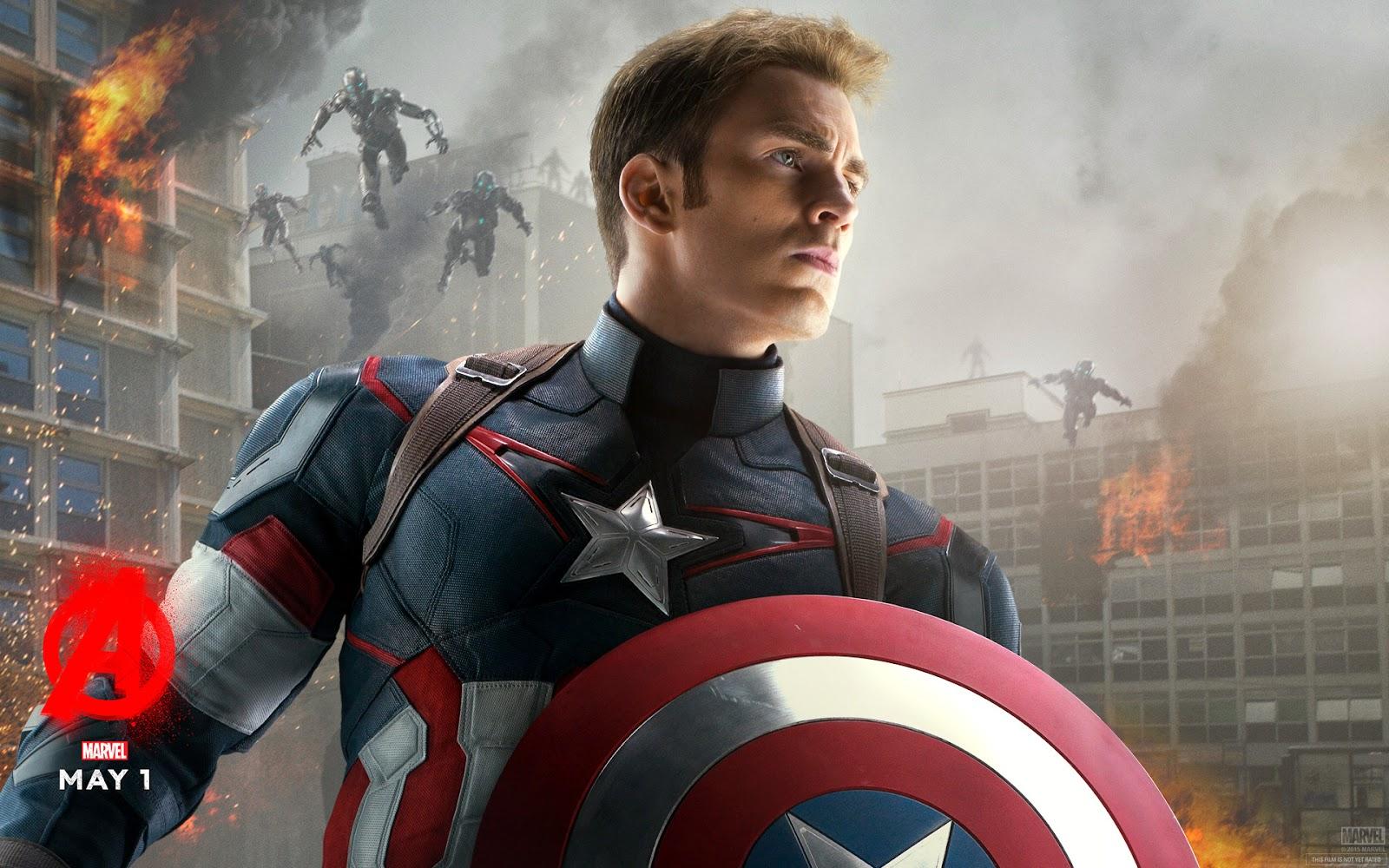 Captain America Avengers Age Of Ultron Evans Captain America