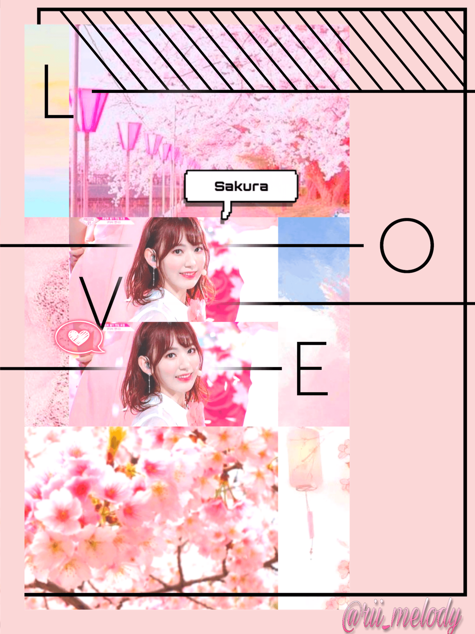 Miyawaki Sakura ❤ sakura sakuramiyawaki izone hkt48 pro