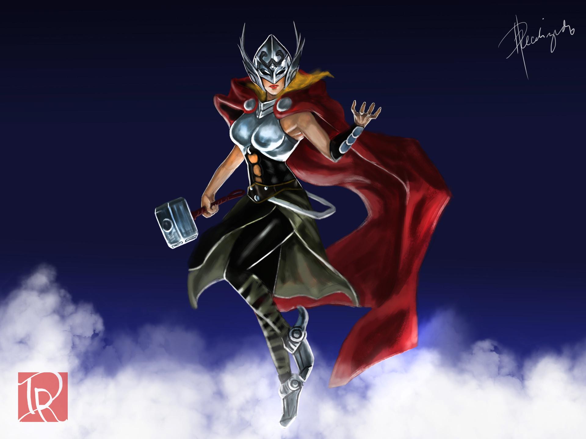 Jane Foster as Thor, Goddess of Thunder, Darcy Recolizado