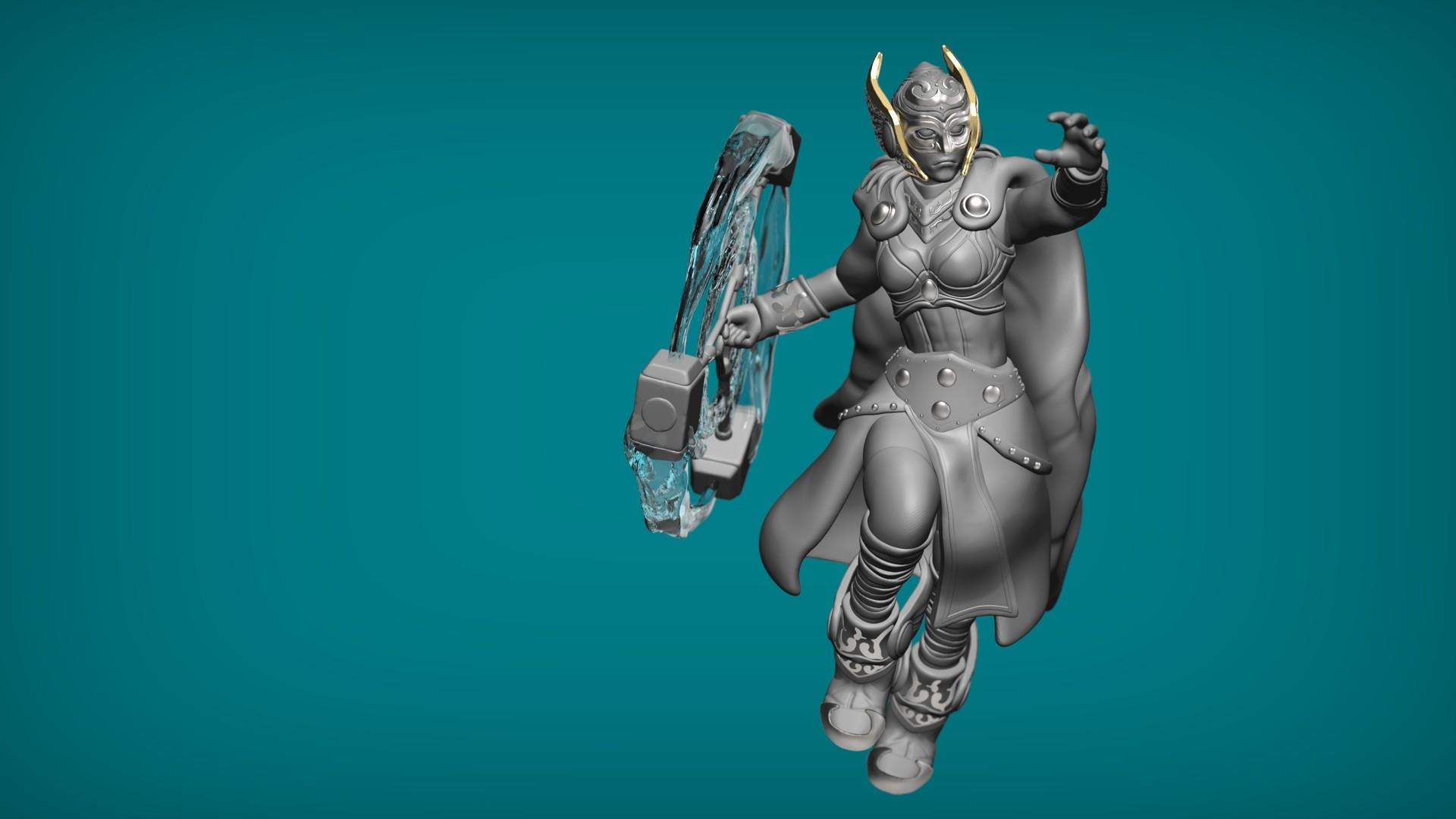 Thor: Jane Foster (WIP), Kevin Huang