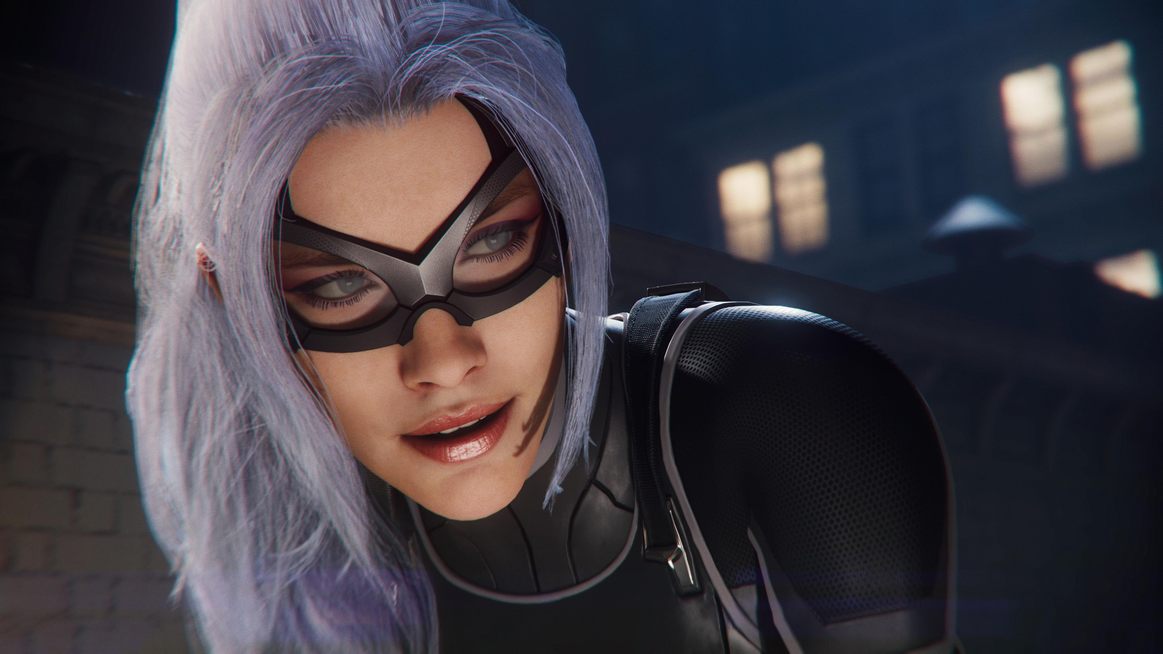 Felicia Hardy As Black Cat In Spiderman Ps HD Games, 4k Wallpaper
