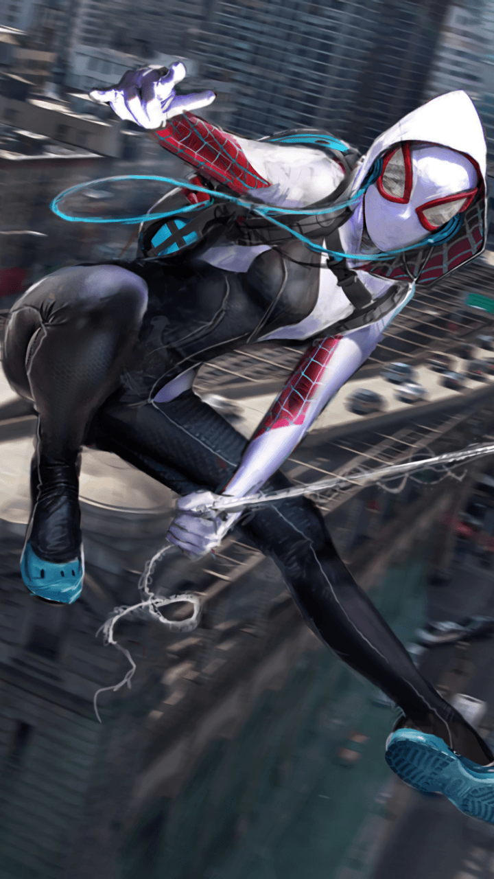 Comics Spider Gwen (720x1280) Wallpaper