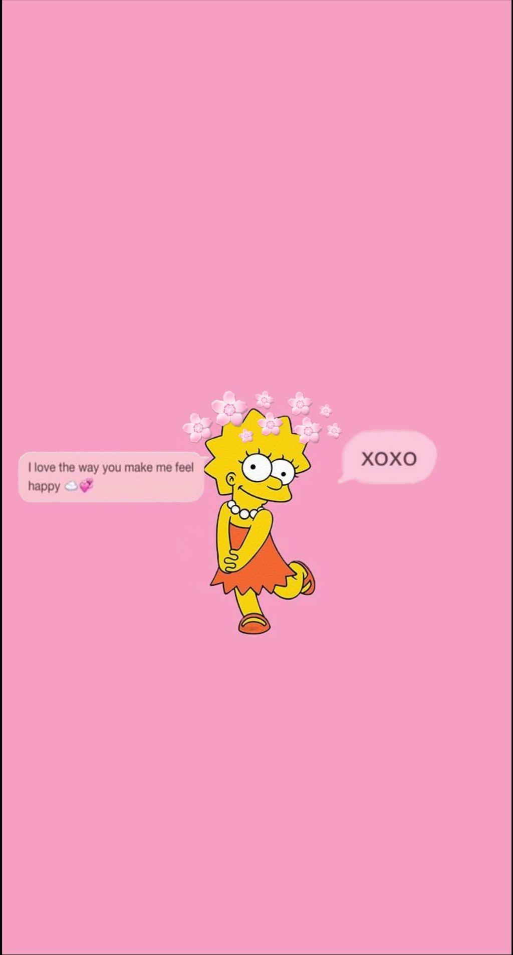 wallpaper lisasimpson aesthetic