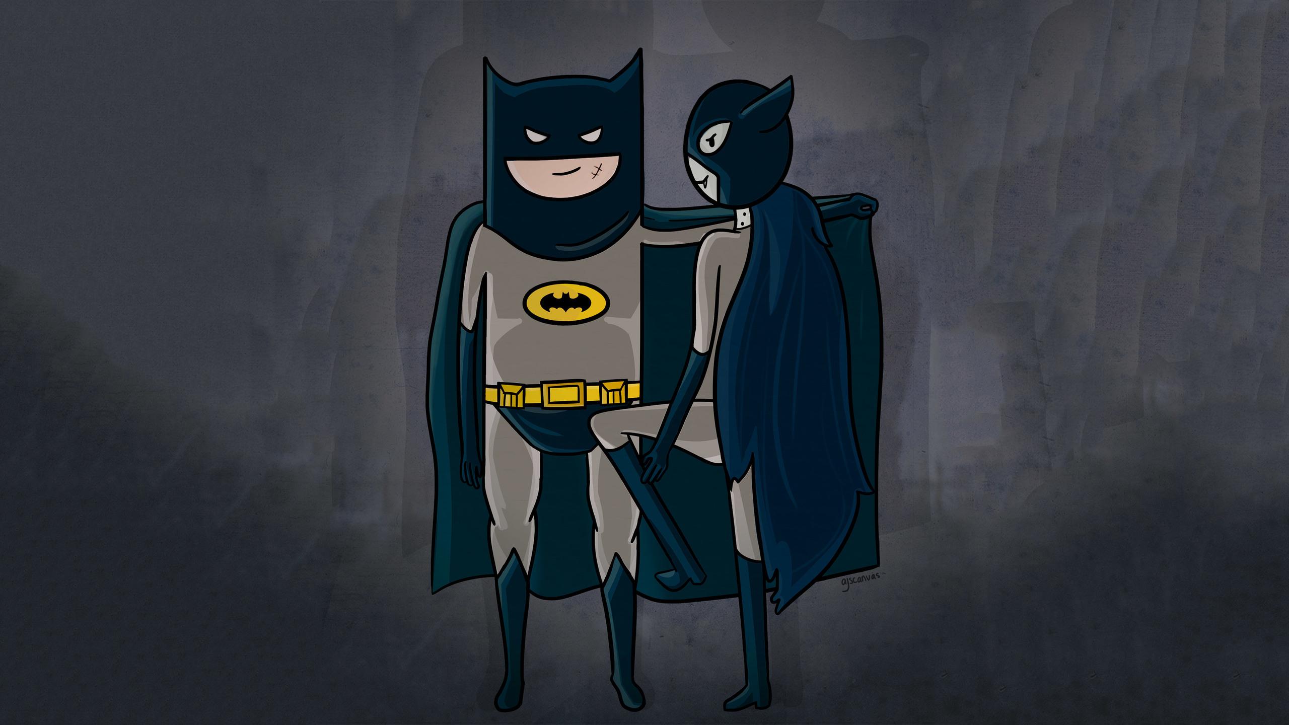 Batman And Catwoman 1440P Resolution HD 4k Wallpaper