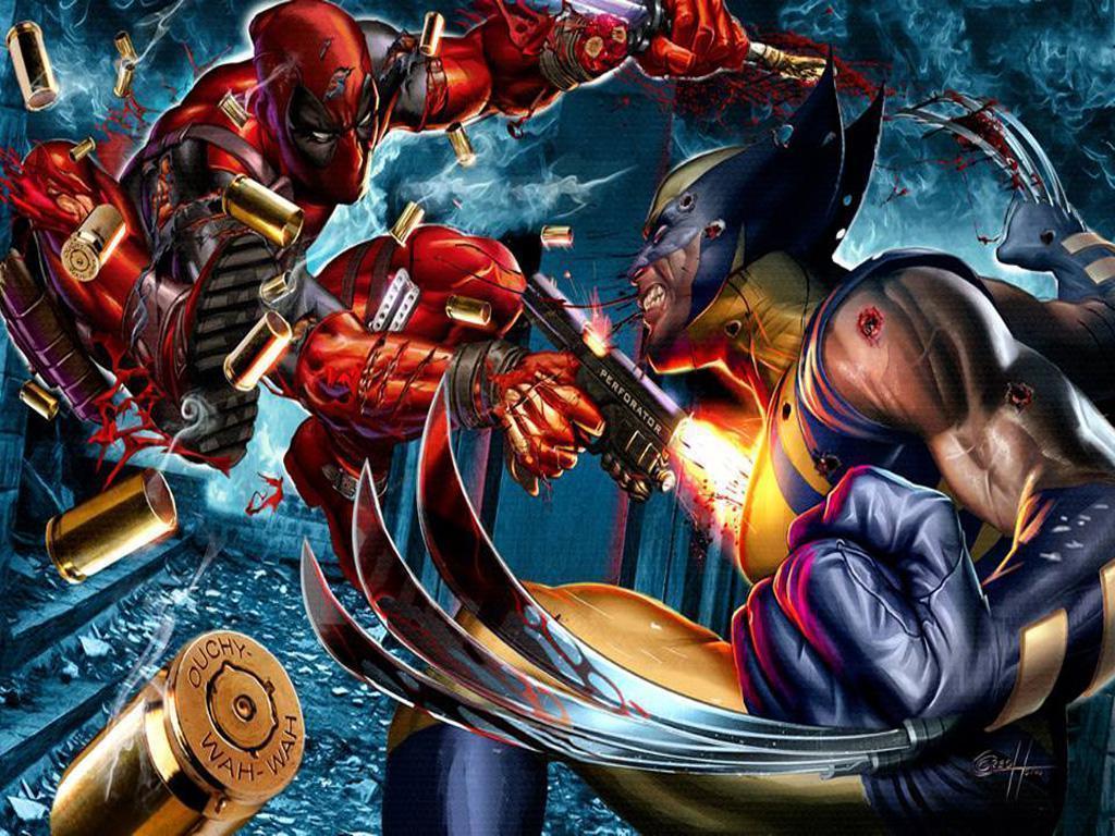 Wolverine vs Deadpool Wallpaper Free Wolverine vs Deadpool Background